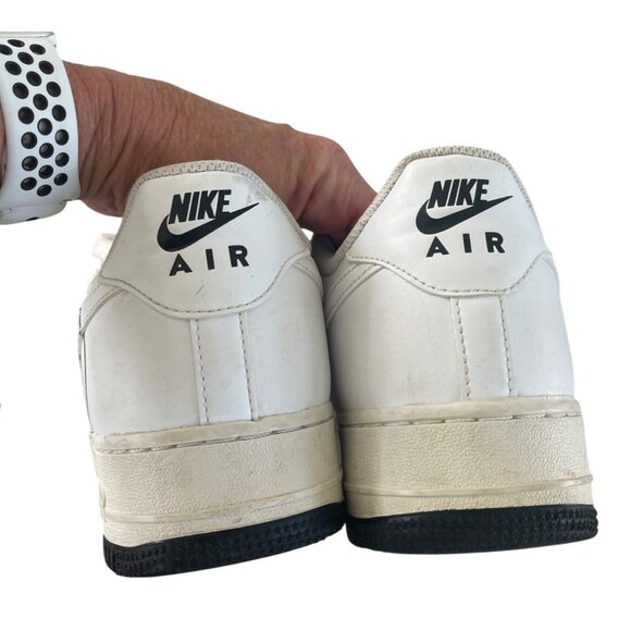 Nike Air Force 1 Low Have A Nike Day White Leather‎ Smiley Face Mens 10 BQ9044 - Picture 10 of 11